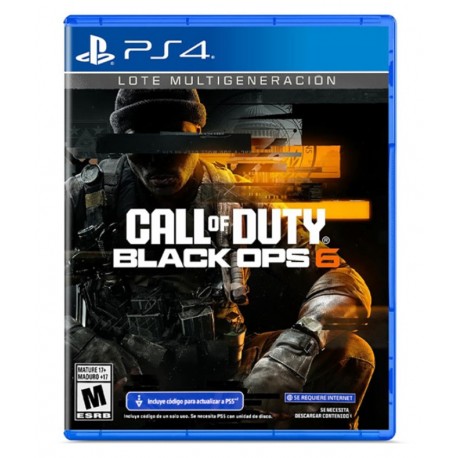 Jogo Call of Duty Black Ops 6 Inglês, francês, Espanhol e Português para PS4