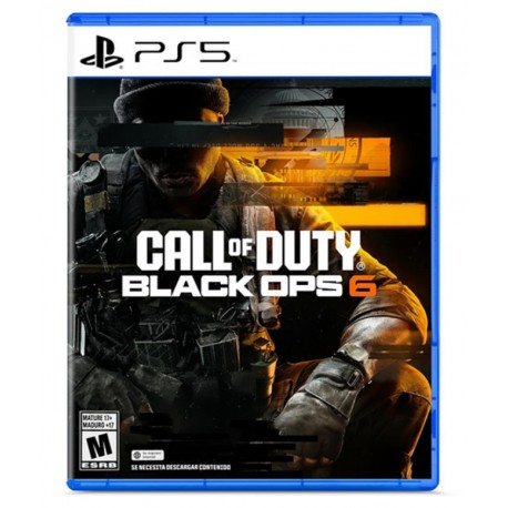 Juego Call of Duty Black Ops 6 Inglés, Francés, Español y Portugués para PS5