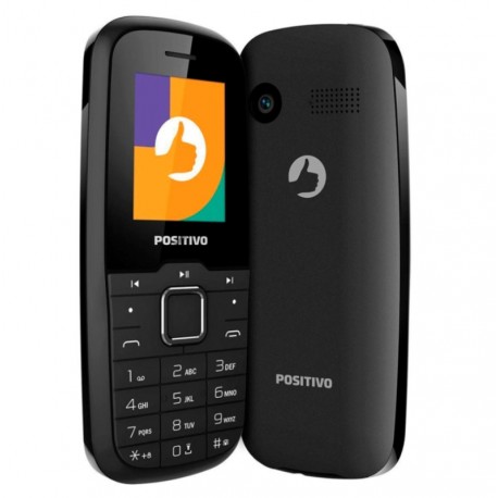 Celular Positivo P26 Dual SIM Tela 1.8" - Negro