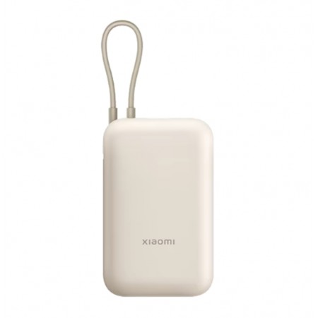 Cargador Portátil Xiaomi Power Bank 22.5W 10000mAh P15ZM Com Cabo USB-C - Tan