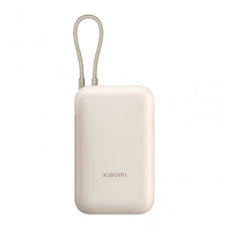 Cargador Portátil Xiaomi Power Bank 22.5W 10000mAh P15ZM Com Cabo USB-C - Tan