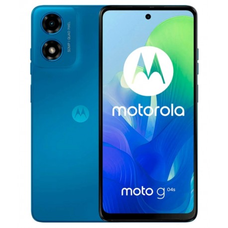 Celular Motorola Moto G04S XT-2421-9 128GB /4GB RAM /Dual SIM /Tela 6.56"/ 50MP - Azul