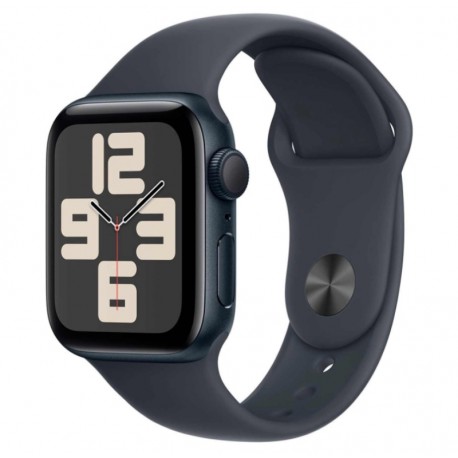 Apple Watch SE 2 MXE93LL/A A2722 GPS Alumínio 40mm Meia Noite - Esportiva Meia Noite