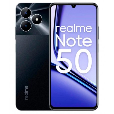 Celular Realme Note 50 RMX3834 64GB /3GB RAM /Dual SIM /Tela 6.74 /13MP- Black(Caja Slim)