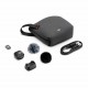 Microfone JI Mic Mini Transmitter Wireless - Preto