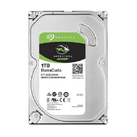 HD SEAGATE SATA3 BARRACUDA 1TB - (ST1000DMO)