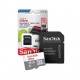 CARTÃO DE MEMÓRIA SANDISK MICRO SDHC 16GB/80MBS COM ADAPTADOR CLASSE 10