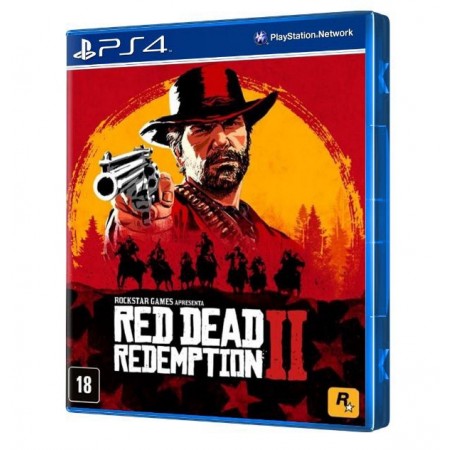 JUEGO RED DEAD REDEMPTION 2 INGLÊS E ESPANHOL PS4