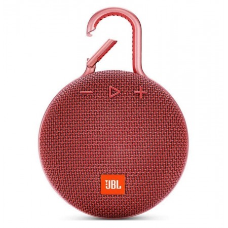 CAIXA DE SOM JBL CLIP 3 VERMELHO